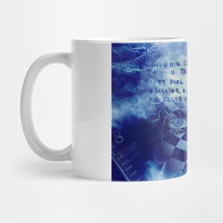 Mask and time spiral Mug